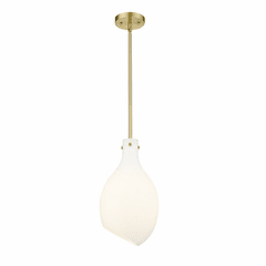 Innovations Salem 1-LT 8.5" Mini Pendant - Satin Gold - 493-1S-SG-G551-9