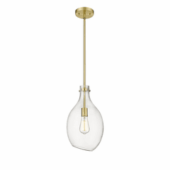Innovations Salem 1-LT 8.5" Mini Pendant - Satin Gold - 493-1S-SG-G552-9