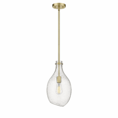 Innovations Salem 1-LT 8.5" Mini Pendant - Satin Gold - 493-1S-SG-G554-9