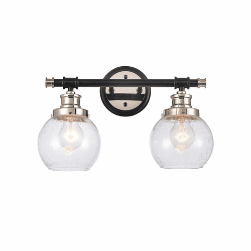 Innovations Saybrook LED Bath Vanity - Black Plshd Nickel - 340-2W-BPN-G3404-6-LED