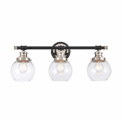 Innovations Saybrook LED Bath Vanity - Black Plshd Nickel - 340-3W-BPN-G3402-6-LED