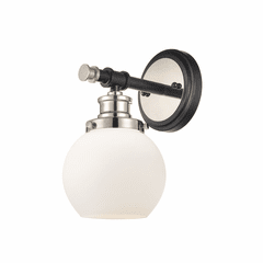 Innovations Saybrook LED Wall Sconce - Black Plshd Nickel - 340-1W-BPN-G3401-6-LED