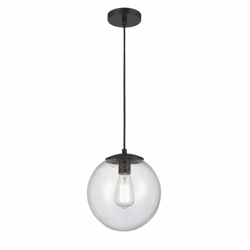 Innovations Tolland 1-LT 10" Mini Pendant - Matte Black - 610-BK-SDY