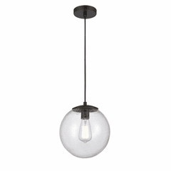 Innovations Tolland 1-LT 10" Mini Pendant - Matte Black - 610-BK-SDY