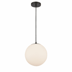 Innovations Tolland 1-LT 10" Mini Pendant - Matte Black - 610-BK-W