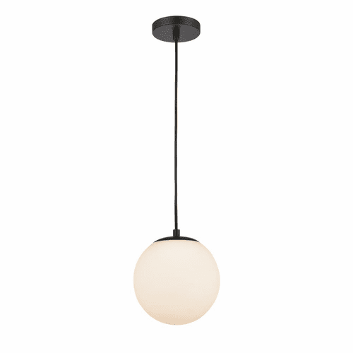 Innovations Tolland 1-LT 8" LED Mini Pendant - Matte Black - 608-BK-W-LED