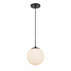 Innovations Tolland 1-LT 8" LED Mini Pendant - Matte Black - 608-BK-W-LED