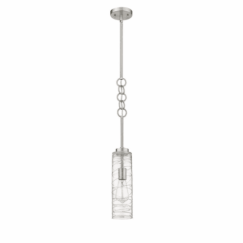 Innovations Wexford 1-LT Mini Pendant - Brushed Satin Nickel - 380-1S-SN-G381-4CL