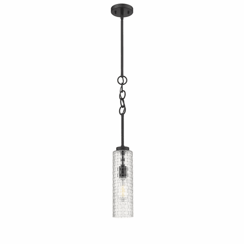 Innovations Wexford 1-LT Mini Pendant - Matte Black - 380-1S-BK-G380-4CL