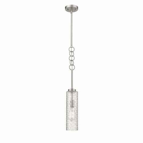 Innovations Wexford LED Mini Pendant - Brushed Nickel - 380-1S-SN-G380-4CL-LED