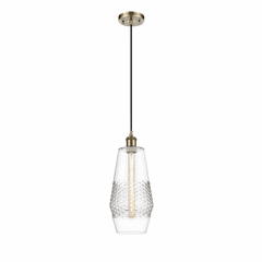 Innovations Windham LED Mini Pendant - Antique Brass - 516-1P-AB-G682-7