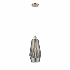 Innovations Windham LED Mini Pendant - Antique Brass - 516-1P-AB-G683-7