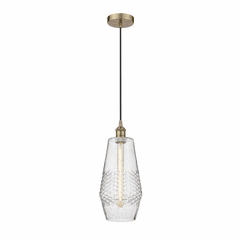 Innovations Windham LED Mini Pendant - Antique Brass - 616-1P-AB-G684-7-LED