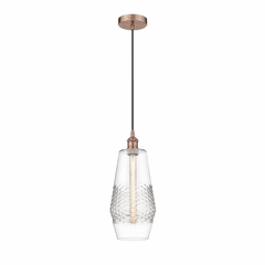Innovations Windham LED Mini Pendant - Antique Copper - 616-1P-AC-G682-7