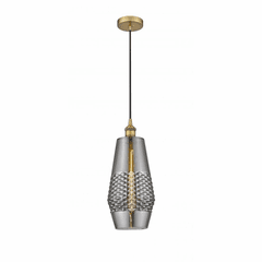 Innovations Windham LED Mini Pendant - Brushed Brass - 616-1P-BB-G683-7-LED