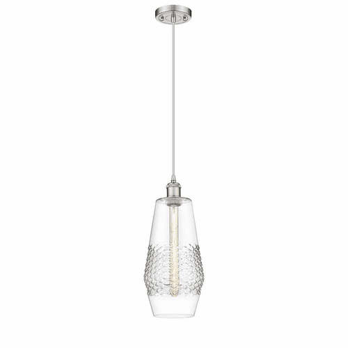 Innovations Windham LED Mini Pendant - Brushed Satin Nickel - 516-1P-SN-G682-7-LED