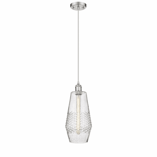 Innovations Windham LED Mini Pendant - Brushed Satin Nickel - 516-1P-SN-G684-7