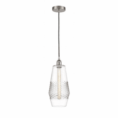 Innovations Windham LED Mini Pendant - Brushed Satin Nickel - 616-1P-SN-G682-7