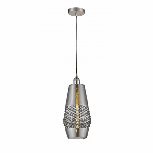 Innovations Windham LED Mini Pendant - Brushed Satin Nickel - 616-1P-SN-G683-7