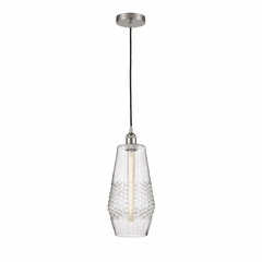 Innovations Windham LED Mini Pendant - Brushed Satin Nickel - 616-1P-SN-G684-7