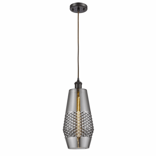 Innovations Windham LED Mini Pendant - Oil Rubbed Bronze - 516-1P-OB-G683-7-LED