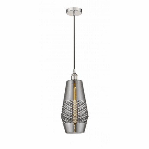 Innovations Windham LED Mini Pendant - Polished Nickel - 616-1P-PN-G683-7