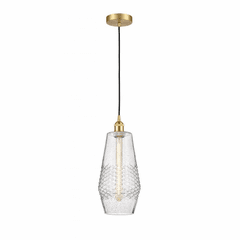 Innovations Windham LED Mini Pendant - Satin Gold - 616-1P-SG-G684-7-LED