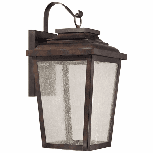 Irvington Manor LED 1-LT Outdoor Wall Mount - Chelesa Bronze - 72173-189-L