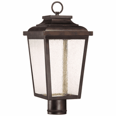 Irvington Manor Outdoor LED Post Mount - Chelesa Bronze - 72176-189-L