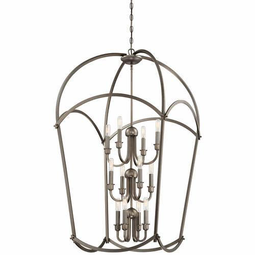 Jupiter's Canopy 12-LT Pendant - Harvard Court Bronze (Plated) - 4775-281