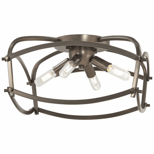 Jupiter's Canopy Flush Mount - Polished Nickel - 4779-281