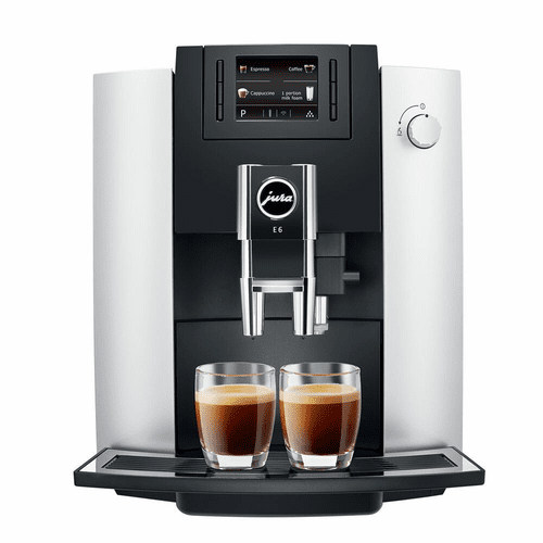 Jura Superautomatic Espresso Machine - Platinum - E6-KIT