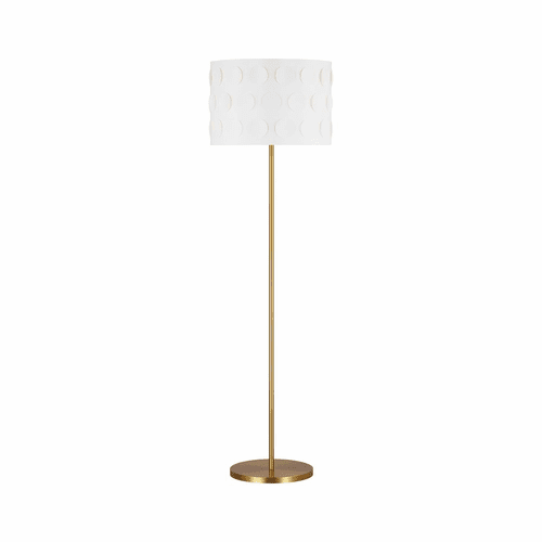 Kate Spade Dottie 1-LT Floor Lamp - Burnished Brass - KST1011BBS1