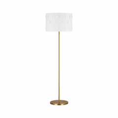 Kate Spade Dottie 1-LT Floor Lamp - Burnished Brass - KST1011BBS1