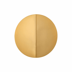 Kate Spade Dottie 1-LT Small Wall Sconce - Burnished Brass - KSW1001BBS