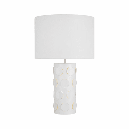 Kate Spade Dottie 1-LT Table Lamp - Matte White - KST1022MWT1
