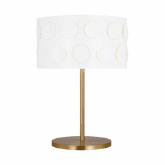 Kate Spade Dottie 2-LT Desk Lamp - Burnished Brass - KST1002BBS1
