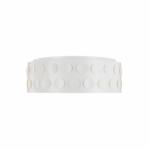 Kate Spade Dottie 4-LT Large Flush Mount - Matte White - KSF1024MWT