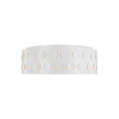 Kate Spade Dottie 4-LT Large Flush Mount - Matte White - KSF1024MWT