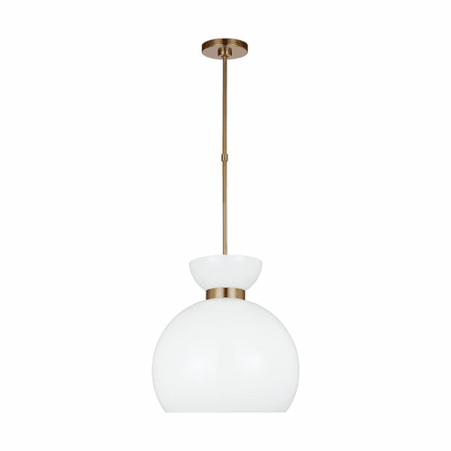 Kate Spade Londyn 1-LT Round Pendant - Burnished Brass - KSP1021BBSMG