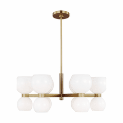 Kate Spade Londyn 12-LT Small Chandelier - Burnished Brass - KSC10212BBSMG
