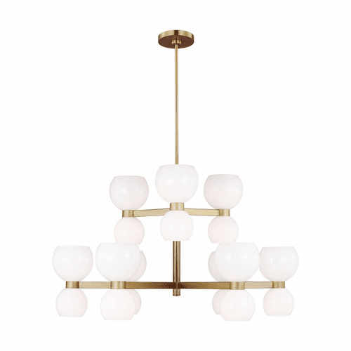 Kate Spade Londyn 18-LT Medium Chandelier - Burnished Brass - KSC10018BBSMG