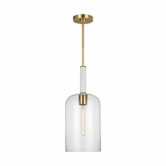 Kate Spade Monroe 1-LT Cylinder Pendant - Burnished Brass - KSP1051BBSGW