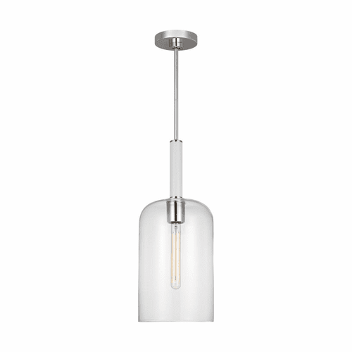 Kate Spade Monroe 1-LT Cylinder Pendant - Polished Nickel - KSP1051PNGW