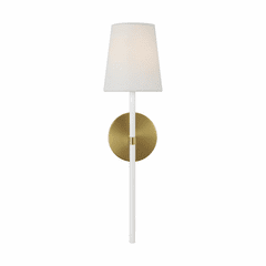 Kate Spade Monroe 1-LT Tail Wall Sconce - Burnished Brass - KSW1091BBSGW