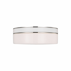 Kate Spade Monroe 2-LT Large Flush Mount - Polished Nickel - KSF1072PNGW