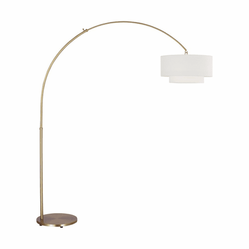 Kate Spade Sawyer 1-LT Floor Lamp - Burnished Brass - KST1031BBS1