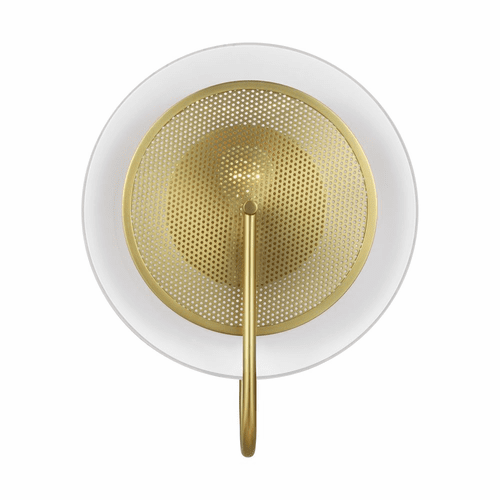 Kelly By Kelly Wearstler Gesture 1-LT Wall Sconce - Burnished Brass - KWL1071BBS