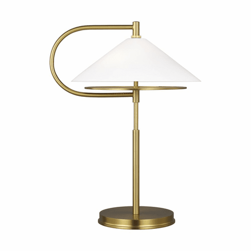 Kelly By Kelly Wearstler Gesture 2-LT Table Lamp - Burnished Brass - KT1262BBS1
