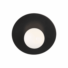 Kelly By Kelly Wearstler Nodes 1-LT Angled Wall Sconce - Black - KW1041MBK